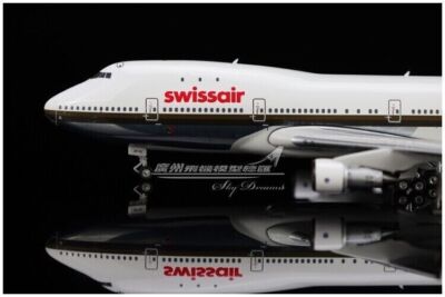 1:400 Phoenix Swissair BOEING 747-200 Passenger Airplane Diecast