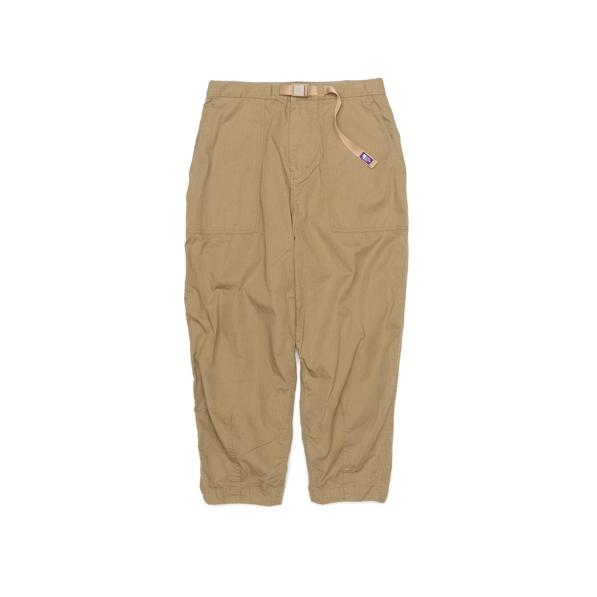 north face nanamica purple label ripstop wide cropped pants NT5064N