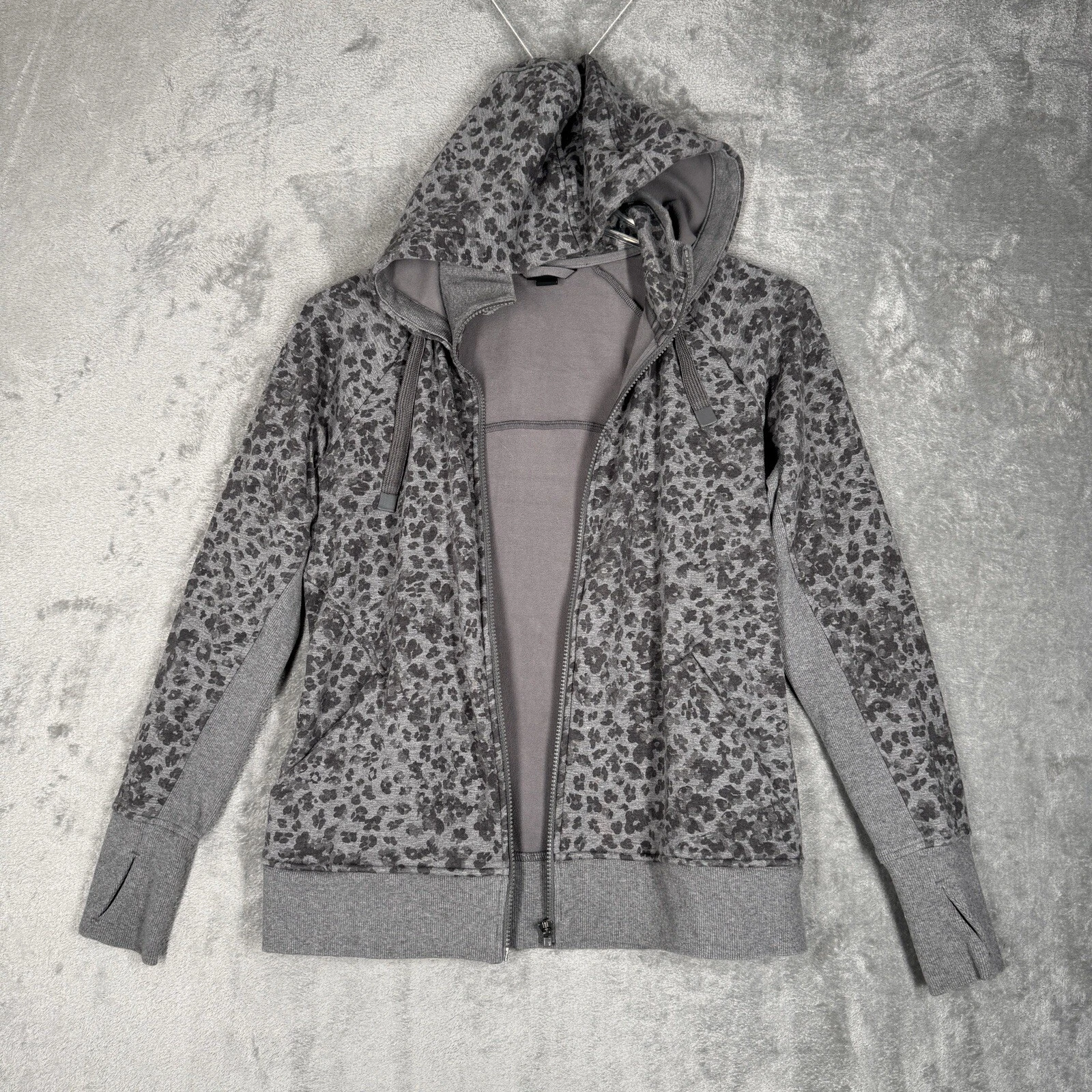 athleta libra triumph printed casual hoodie
