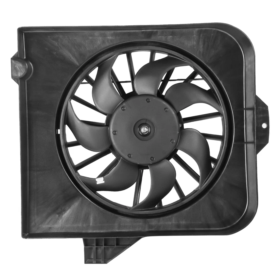 Ventilador de refrigeración del radiador izquierdo para Chrysler Town & Country Dodge Caravan 2001-2004 Foto 3 de 4
