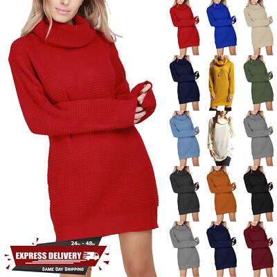 Cowl Neck Long Sleeve Chenille Jumper In Green - Foto 2