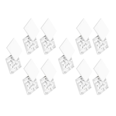 10Pcs 2 Ports SC Fiber Optics Optical Termination Distribution Protection Box N