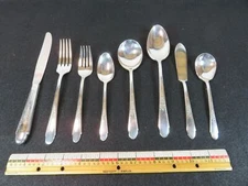 Gardenia 1941 Dinner Knives Forks Spoons Gumbo  Wm Rogers & Son IS Choice