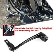 Brake Arm Shift Lever Peg Pedal For Harley Touring Trike 2008-13 Black WO