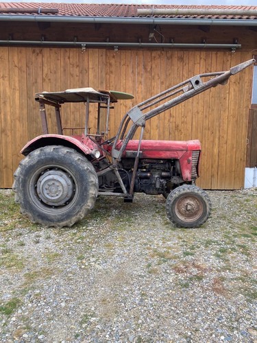 Traktor Schlepper gebraucht mit Frontlader - Bild 1 von 6