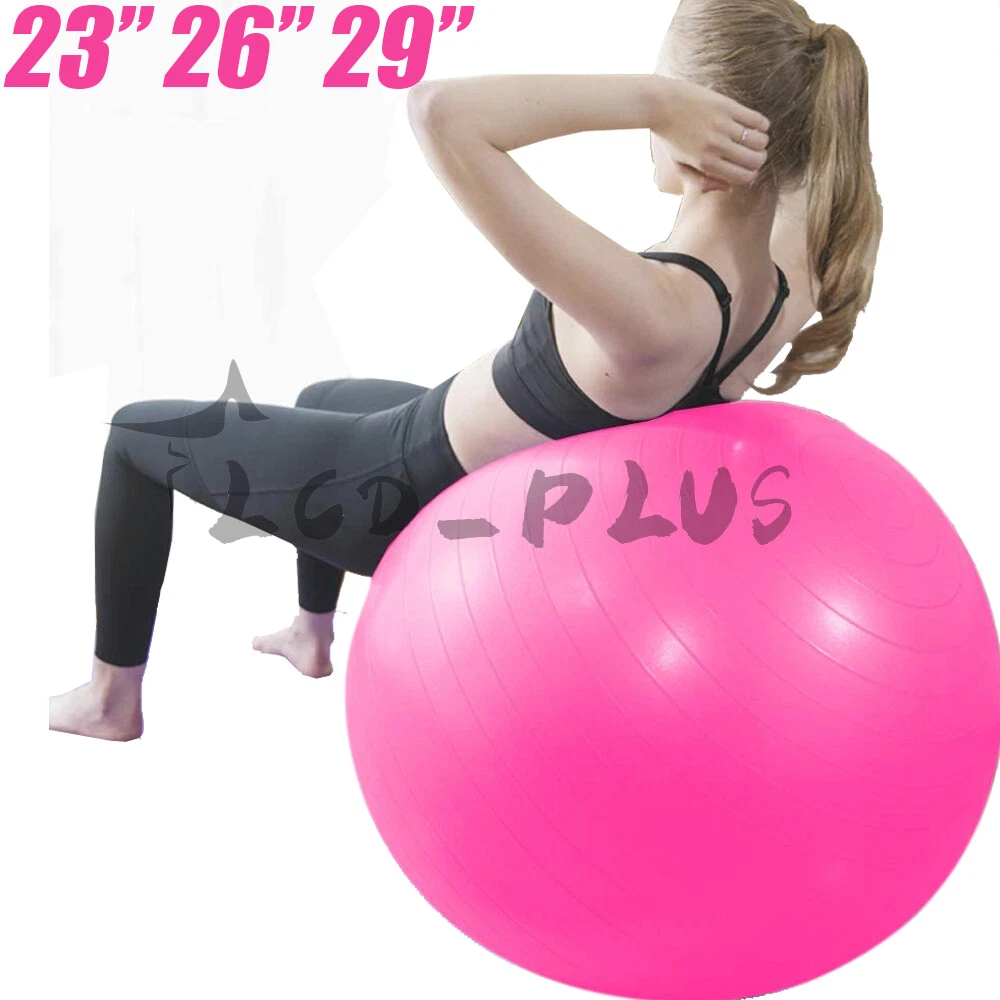 23 26 29 Yoga Ball Exercise Anti Burst Fitness Balance Workout Stability