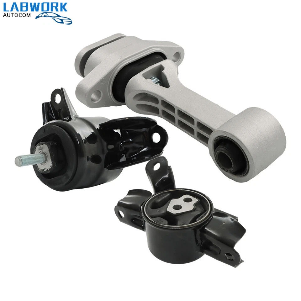 Motor & Trans Mount 3PCS Set For Kia Forte/ Forte Koup/ Forte5 for Auto Trans Foto 4 de 4