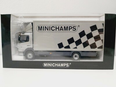 Mercedes-Benz Atego 815 Koffer 1:43 Minichamps 439037042 1 of 550 PCS RARE!!!