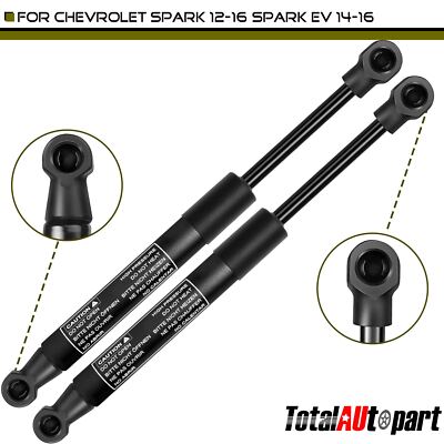 2Pcs Lift Supports Struts for Chevrolet Spark 12-16 Spark EV 14-16 Rear ...