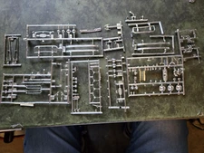 Model Car Parts Lot  1/25 Scale Chrome Parts STK  C221