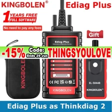 KINGBOLEN Ediag Plus Car OBD2 Scanner Diagnostic Tool ECU Coding CANFD Protocol