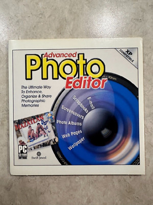 Advanced Photo Editor PC CD editing crop fix red eye effects images ...