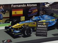Pitboard 1:43 (Pizarra F1) / Fernando Alonso (Renault) 2005 World Champion