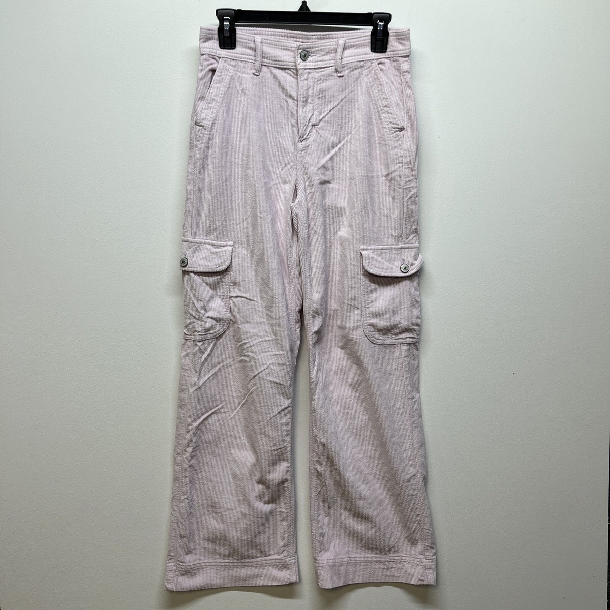 American Eagle Corduroy Cargo Pants Sz 2 Super High-Rise