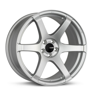 18x9.5 +35 Enkei T6S 5x112 Silver Paint Wheels (Set of 4)