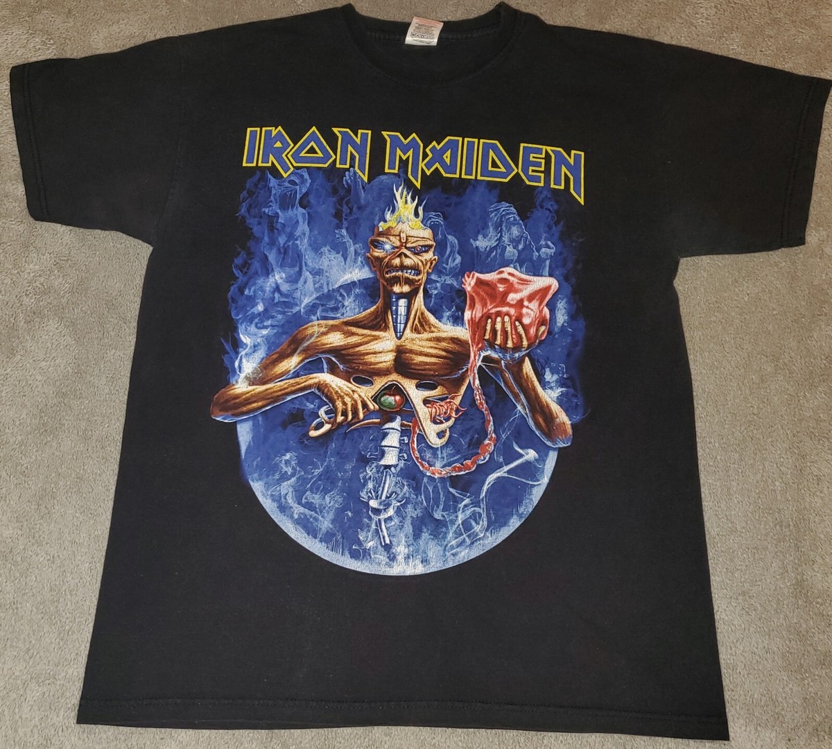 T-shirt Iron Maiden Killers Tour 2013 - Occasion Vieilli - Taille M - Coton