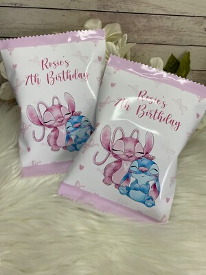 10 x individuelle Chipbeutel | personalisierte knackige Pakete | Partygeschenk |