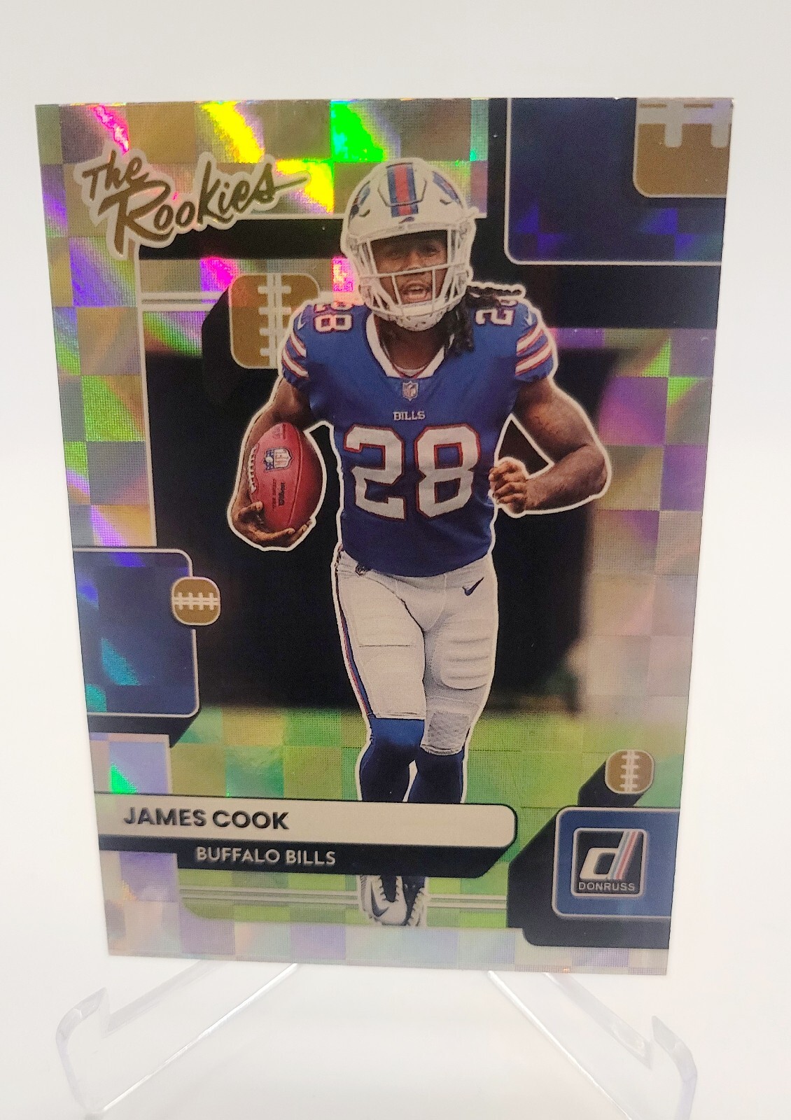 James Cook 2022 Panini Donruss The Rookies RC #TR-15 Bills