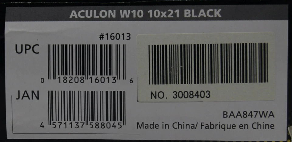 Nikon Compact Binoculars Aculon W10 Waterproof Fog-Free and Lightweight 10 x 21 - Image 4 of 4
