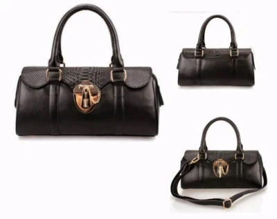 Brand New Las Genuine Leather Black Satchel Handbag Bags Brand New Las Genuine Leather Black Satchel Handbag