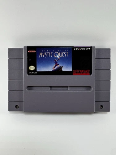 Final Fantasy: Mystic Quest (Nintendo SNES) Authentic Cart Tested & Working