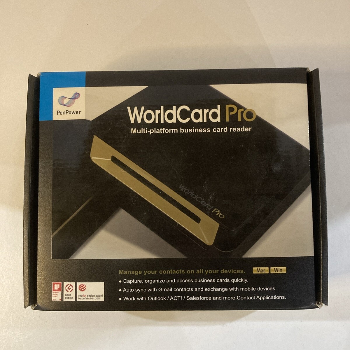 PenPower WorldCard Pro Multi-platform Business Card Reader | eBay