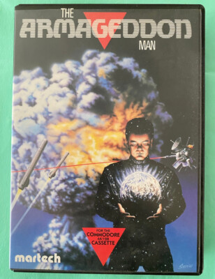 The ARMAGEDDON Man - Commodore C64 / C128 Spiel auf CASSETTE