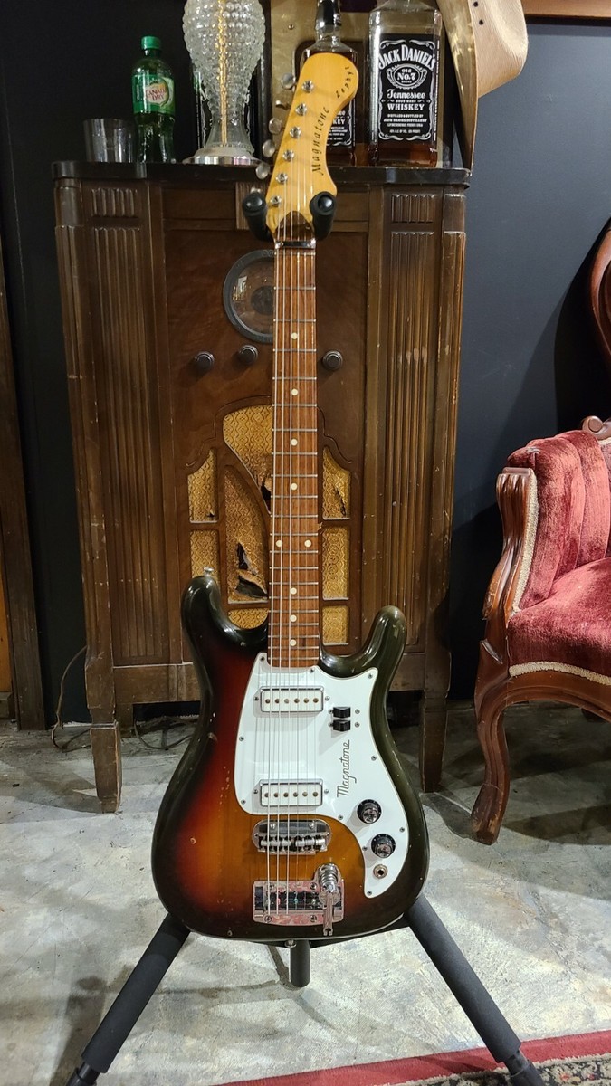 1960's Magnatone Zephyr X-5 Sunburst | eBay