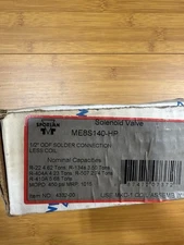 SPORLAN ME8S140-HP SELENOID VALVE 1/2” ODF SOLDER CONNECTION LESS COIL USE MKC-1