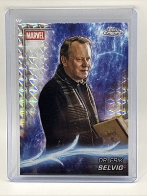 Marvel Phase 1 - 2025 Topps Marvel Studios Chrome - Erik Selvig Prism Refractor