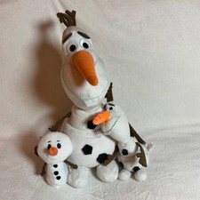 Disney Frozen Olaf Snowman Plush Qty 3: TY Beanie Sparke, regular, Itty Bitty