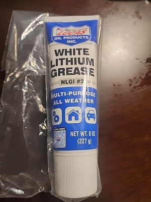 Lucas Oil White Lithium Grease 1 x 8 ounce