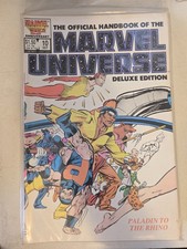 Marvel Comics Official Handbook #10 Paladin Rhino Comic Book English