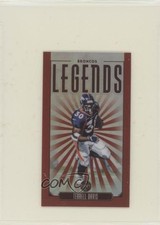 2020 Legacy Legends Premium Edition Mini Ruby 28/75 Terrell Davis #136 HOF 02v3