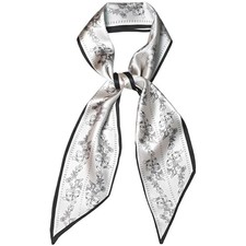 Purse Scarf for Handbags Silk Neck Hair Head Bag Accessory Satin Fashion Hand...