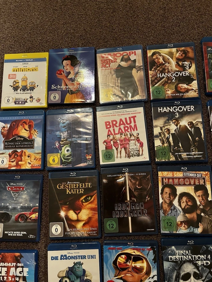 Bluray Sammlung 28 Stück Teilweise NEU Einige FSK 18 Filme Und Viele Kinder 🎦🍿 - Bild 3 von 4