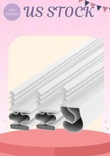 Magnetic Metal Door Weather Stripping - White...