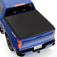 5.8ft Soft Roll Up Tonneau Cover For 07-26 Chevy Silverado Gmc Sierra 1500