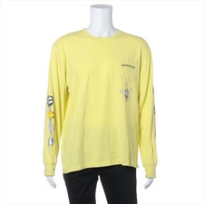 Chrome Hearts Matty Boy Long T Shirts Cotton Xxl Lime Green Ppo Chain Game   Yog