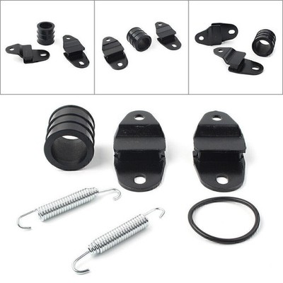 Exhaust Muffler Pipe Hangers Stays Mount für Yamaha Banshee 350 YFZ350 1987-2006