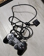 Sony PS2 BLACK Wired Controller OEM DualShock PlayStation 2 AUTHENTIC