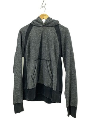 Engineered Garments Grau Baumwolljersey Kapuze Größe L Authentisch Made IN USA