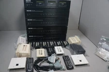 NUVO NV AUDIO SYSTEM BUNDLE NV-T3 NV-E6M NV-E6X KEYPADS CABLES REMOTES