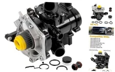 06L121012A Electric Water Pump Thermostat Assembly Coolant Pump With Gaskets 