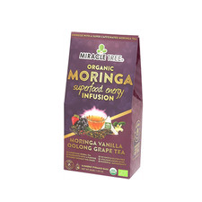 Moringa Energy Tea Grape Vanilla Natural Energy Antioxidants