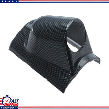 Universal 2 52mm Gauge Pod Holder Single Hole Mount In Carbon Fiber