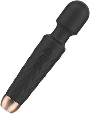 Personal Massager, Handheld Wireless Powerful Combination, Black