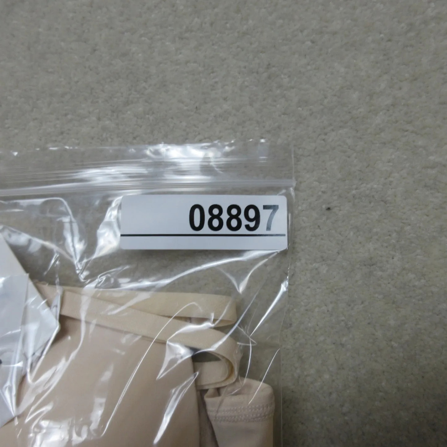 Slimers Women's Shapewear Bodysuit Size S Beige Adjustable Straps New