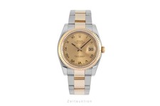 Rolex Datejust acier / or automatique montre pour hommes 116233