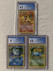 Pokemon Celebrations Base Set Charizard Blastoise Venusaur PSA CGC 9/10 GEM Mint
